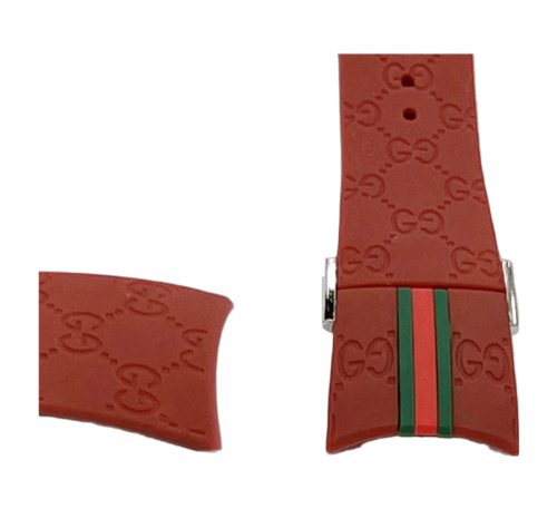 Replacement I - Gucci Rubber Multicolor Watch Band 26MM Special Edition YA114207 and others - Universal Jewelers & Watch Tools Inc.