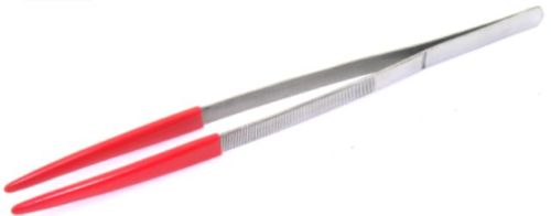 Tweezers 10'' long for Jewelery Crafting & Cleaning with Plastic Tips - Universal Jewelers & Watch Tools Inc.