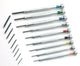 SCREWDRIVER SET OF 9PCS.WITH SPARE BLADES FOR WATCH MAKERS TOOLS - Universal Jewelers & Watch Tools Inc.