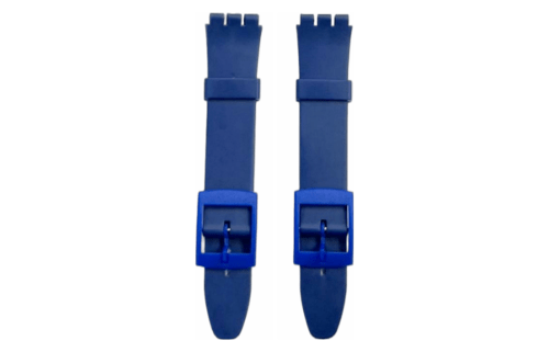 Swatch Replacement Plastic PVC Watch Band Flat without Pins 17mm & 12mm - Universal Jewelers & Watch Tools Inc.