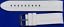 LOT OF 6pcs Watch Bands White Silicon Rubber 22mm Curve End Fits Tag Heurer - Universal Jewelers & Watch Tools Inc.