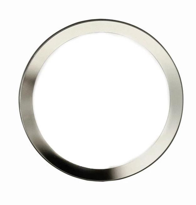 Flat Mineral Watch Crystal Silver Border Size: 20.5mm - 22.0mm - Universal Jewelers & Watch Tools Inc.