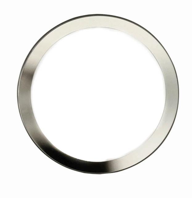 Flat Mineral Watch Crystal Silver Border Size: 26.5mm - 28.0mm - Universal Jewelers & Watch Tools Inc.