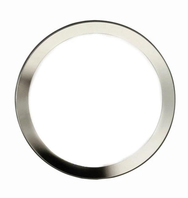 Flat Mineral Watch Crystal w Silver Border 3mm Dia: 41.0 mm,Thickness 7 mm. - Universal Jewelers & Watch Tools Inc.