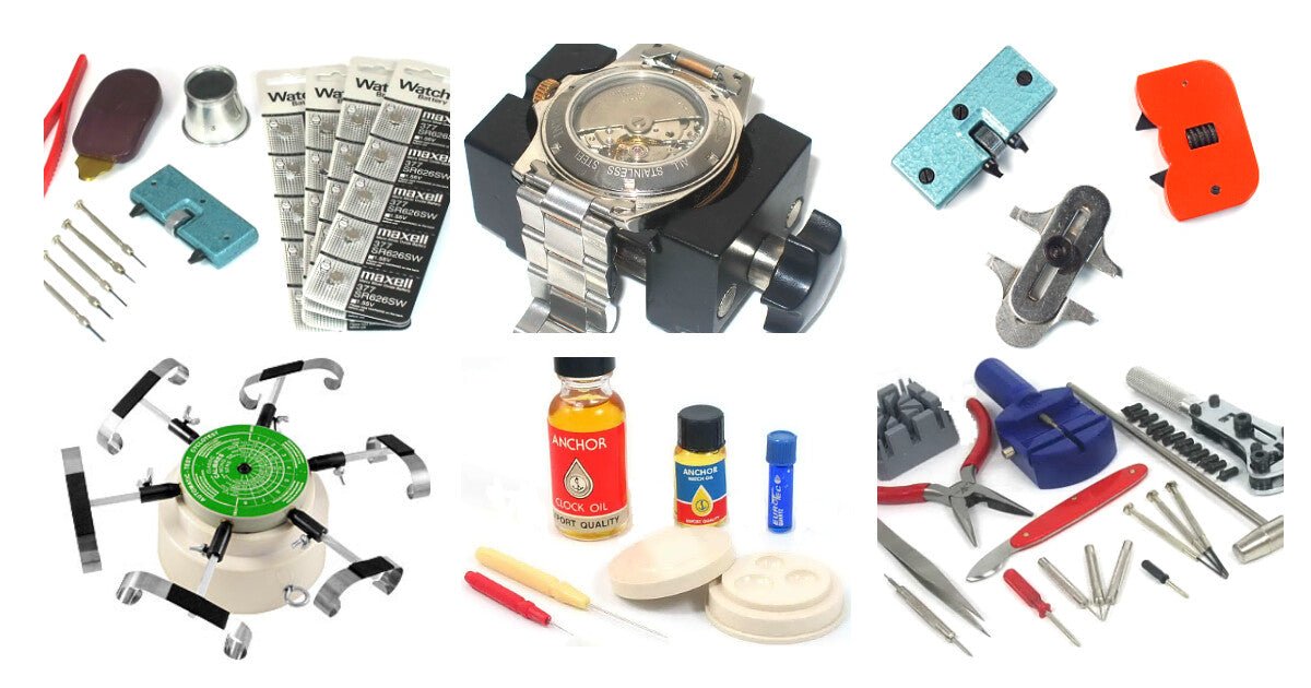 To fix any watch you may need a simple watchmaking tool or a professional one. - Universal Jewelers & Watch Tools Inc.