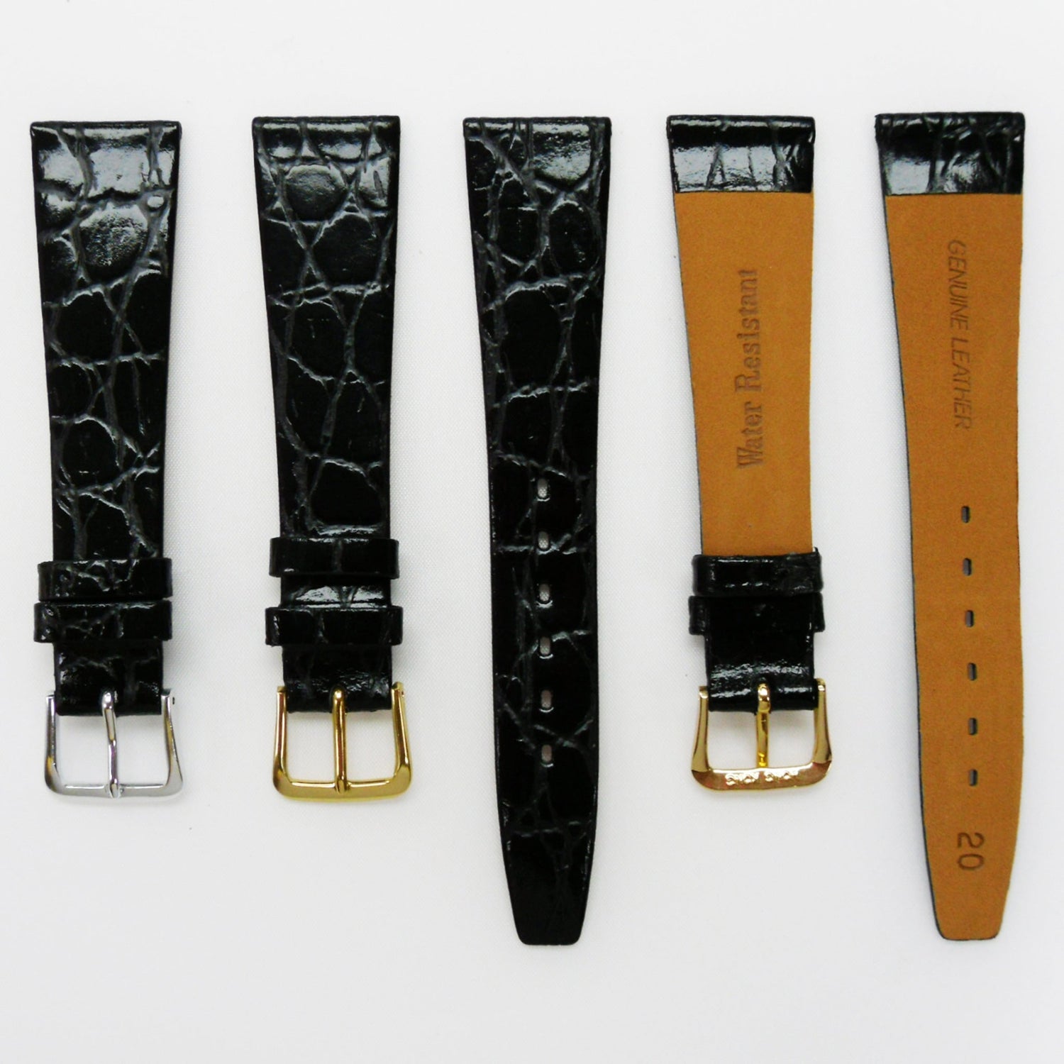Crocodile Genuine Leather Watch Bands - Universal Jewelers & Watch Tools Inc.