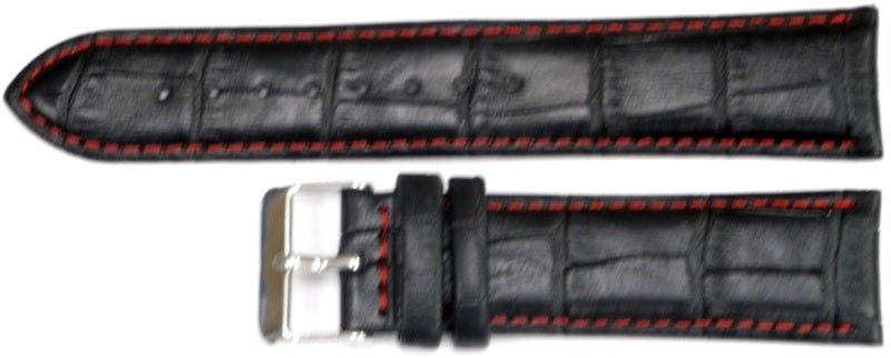 Alligator Grain Genuine Leather Watch Bands, Straps - Universal Jewelers & Watch Tools Inc.