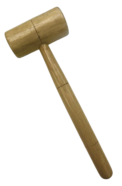 Wooden Hammer For Gold Silver Making, Jewelry Repair Making DIY Jeweler Tool