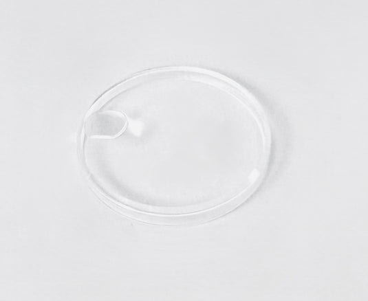 VERLUX Acrylic/Plastics Crystal with CYCLOP 124 for ROLEX Watches, 33.2mm in diameter