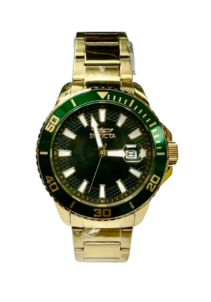 INVICTA Pro DIVER QUARTZ 46047 Rugged Elegance Gold Men Watch