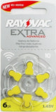 Rayovac Extra Advanced-10, 1-Pack-6-Batteries, Available for bulk order