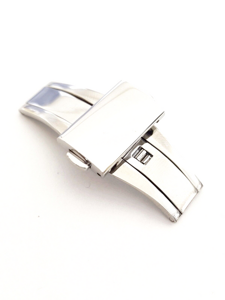 Stainless Steel Push Button Watch Clasp Buckle For Rado 18x9 mm