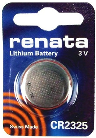 Renata Watch Battery CR 2325, 1-pack-1 battery Replacement, Lithium 3V, Swiss Made