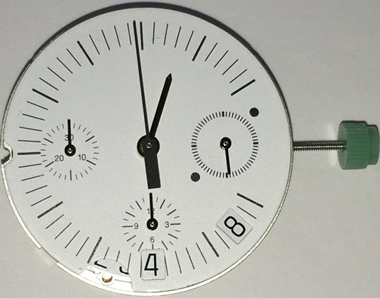 Genuine ETA 2894-A2 Chronograph Mechanical Watch Movement ,Swiss Made