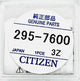 Citizen Watch Capacitor 295-76 for Eco-Drive MT516F 295.76 Genuine Part 295-7600