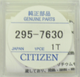 Citizen Watch Capacitor 295.7630 for Citizen Eco Drive ref. J015M - J165