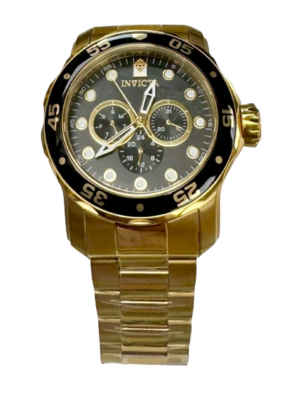 The Stainless-Steel GOLD BOLD Style Watch, INVICTA 45726