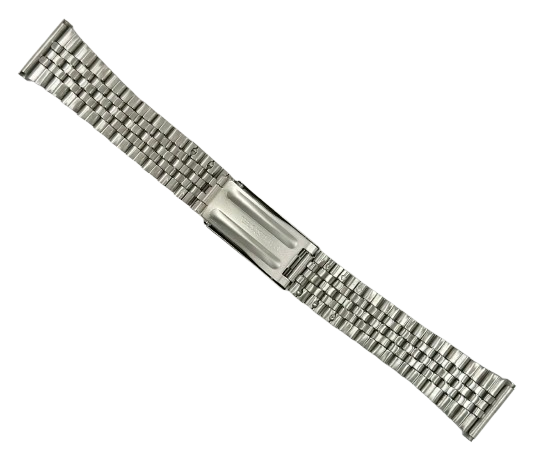 Load image into Gallery viewer, 18MM Classic Jubilee Silver Tone Metal Band with Regular Fold Clasp
