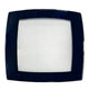 Sapphire Crystals to Fit Rado Double Domed Rectangular Shape Curved on all 4 sides Black Border (34.5×32.3×2.6×1.1)mm→(Width×Height×Dome Height×Edge Thick) - Universal Jewelers & Watch Tools Inc.