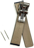 Genuine Leather Watch Band With Deployment Clasp for Breitling Avenger Navitimer