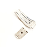Stainless Steel Push Button One Side Watch Clasp Buckle For Rado 16x9 mm