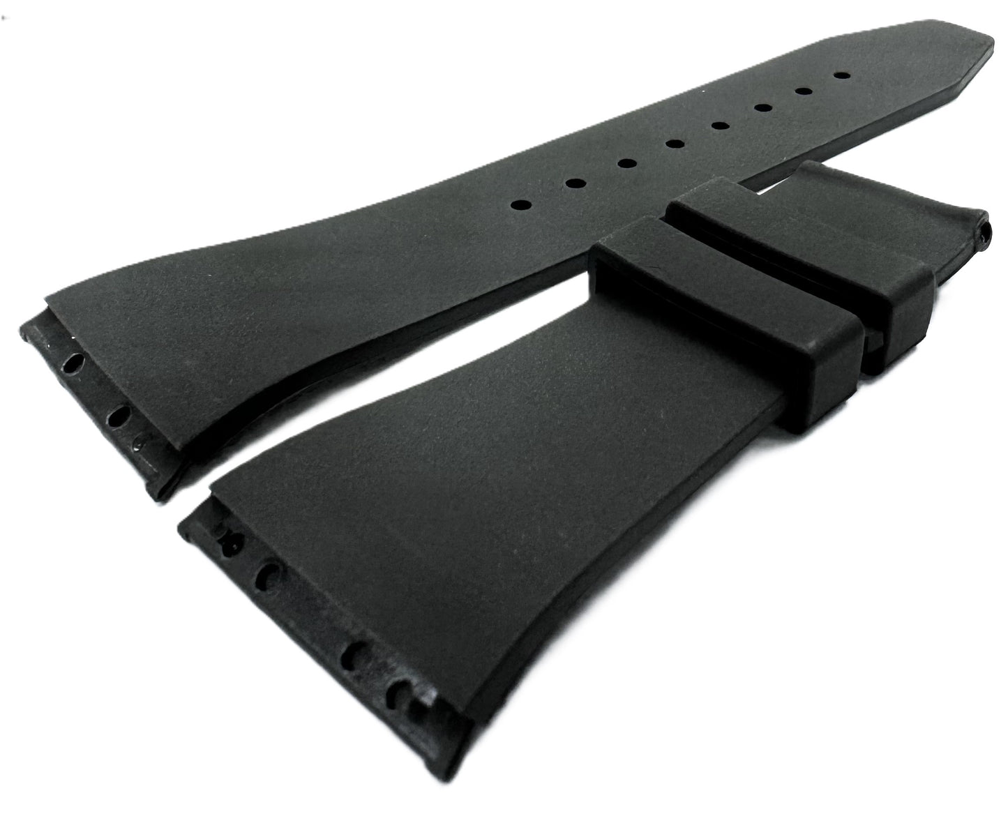28mm Black Rubber Watch Band for Givenchy Watches