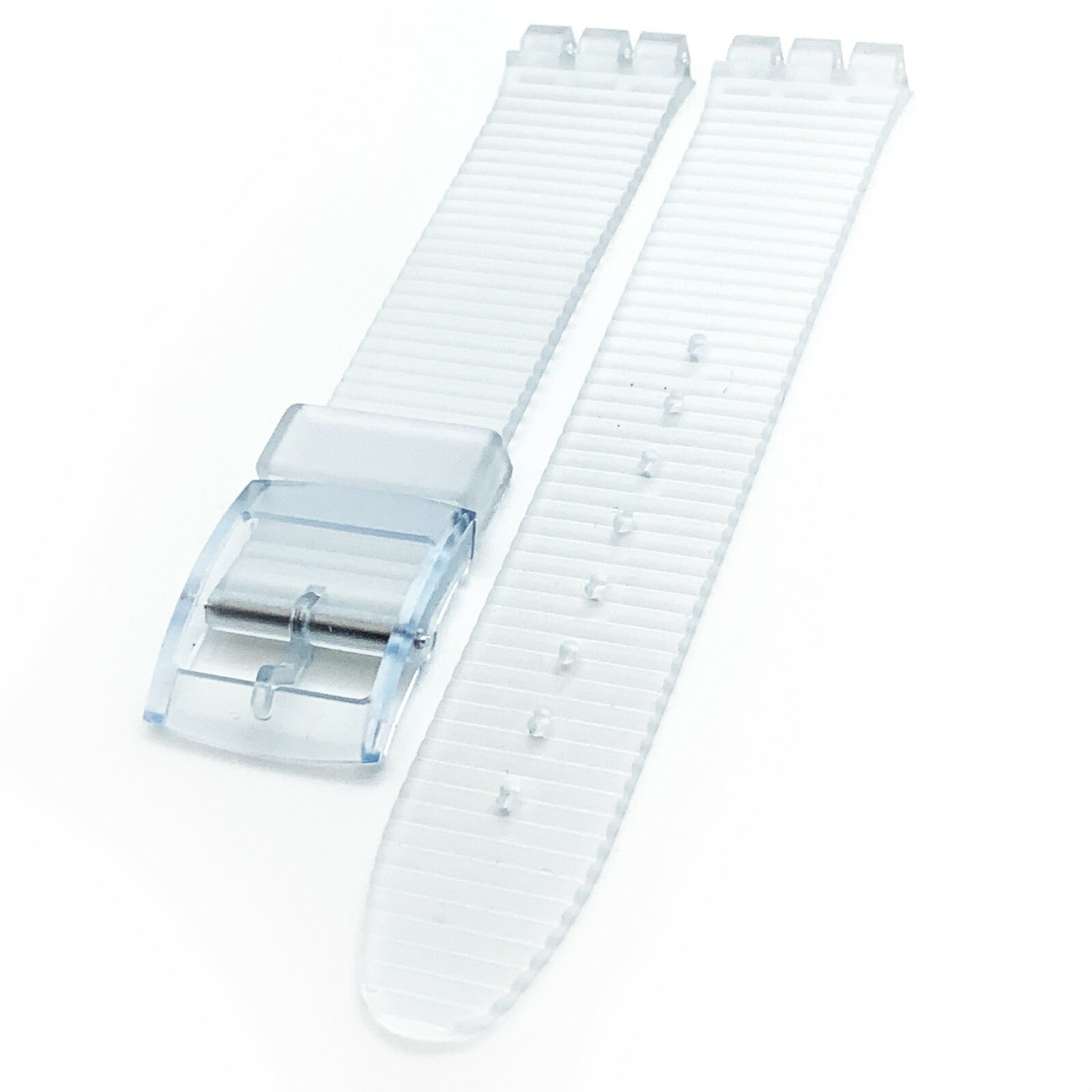 Swatch Watch Band 17 MM in Hot Pink, Red, Blue, Transparent Speed Bump Style