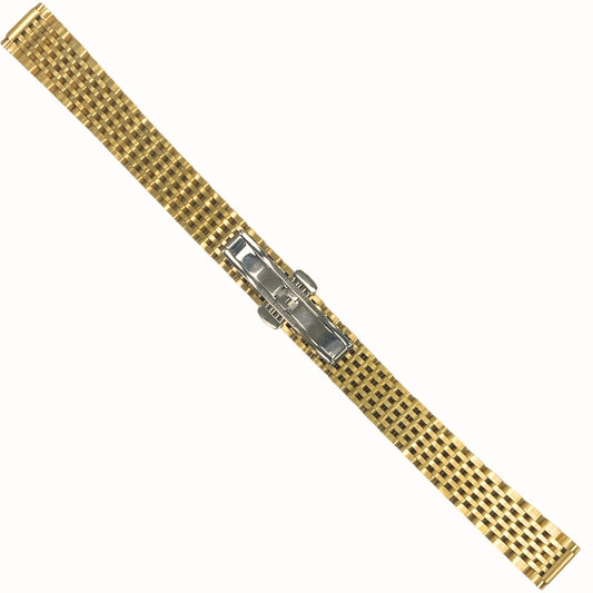 13mm Gold-Tone Stainless Steel Watch Strap for Longine Watches - L600075222