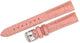 Watch Band Genuine Leather 16,18,20,22,24MM Pink Padded (Excellent Quality)