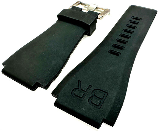 Very High Quality Strap for BELL & ROSS Watch 24mm/34 Black
