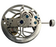 Skeleton Automatic Watch Movement LG0811, 2Hands Overall Height 8.2mm