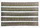 17 MM Silver Tone Stainless Steel Stretch Watch Band