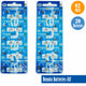 Renata 337 Watch Cell Battery SR416SW, Pack of 10 to 200