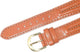 Watch Band Tan (L.Brown) Genuine Leather,Padded Stitched 16mm