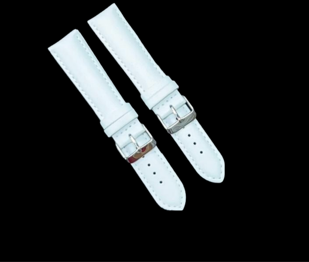 Premium Quality Watch Bands Stitched Padded Plain Genuine Leather 8-28MM