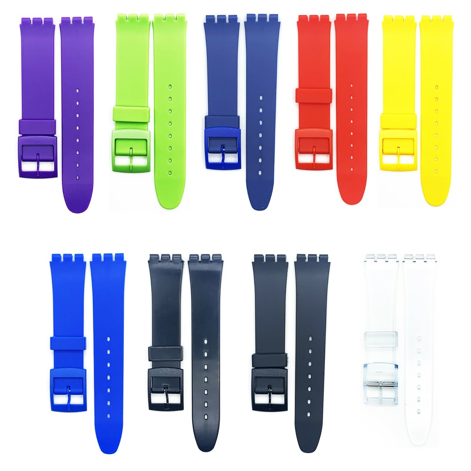 Swatch Watch Band 17 MM Plain Select color