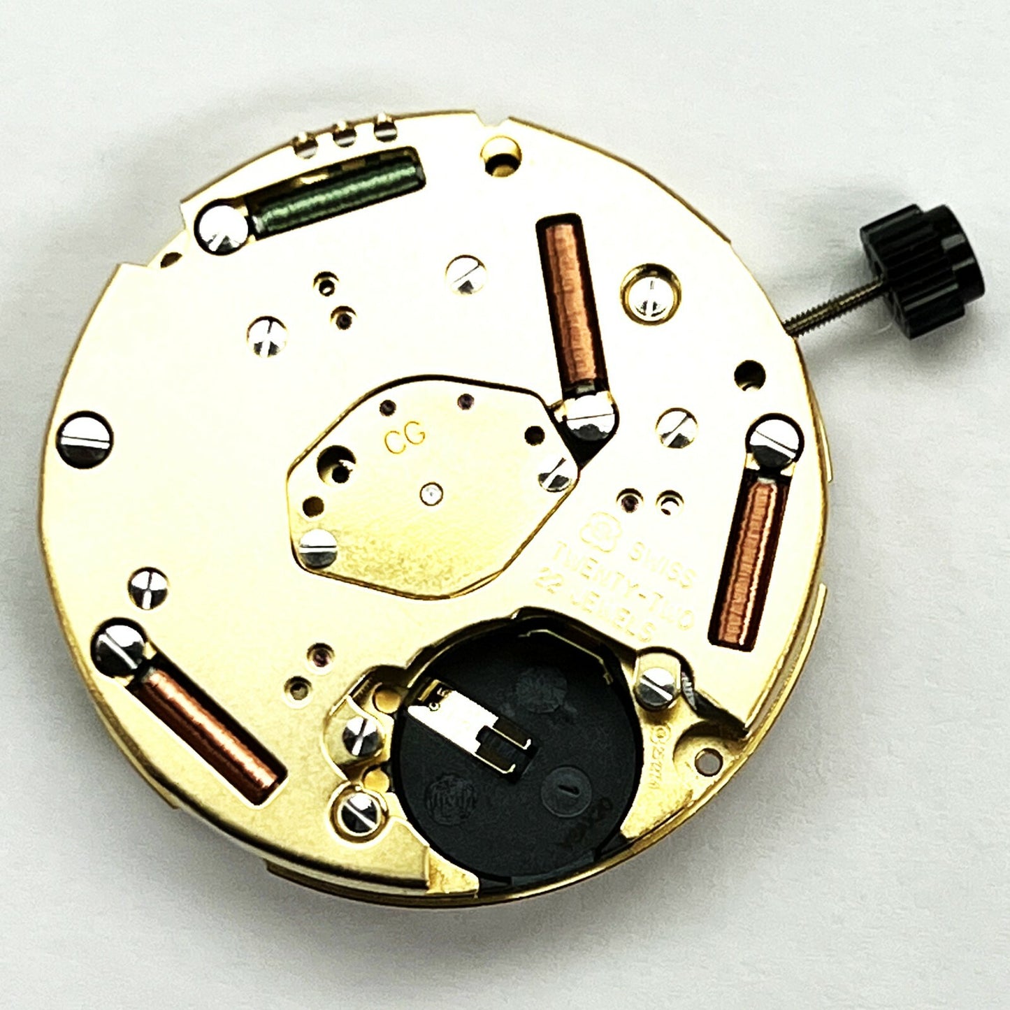 ETA 251.274 Chronograph Watch Movement Quartz Date at 3, 4, 4:30, 6 Position