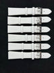 Lot of 6 Watch Bands 12- 22 mm Genuine Leather Lizard Grain Padded Best Quality