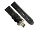 Panerai Daylight Watch 24/26mm  Alligator Strap with Deployment Buckle