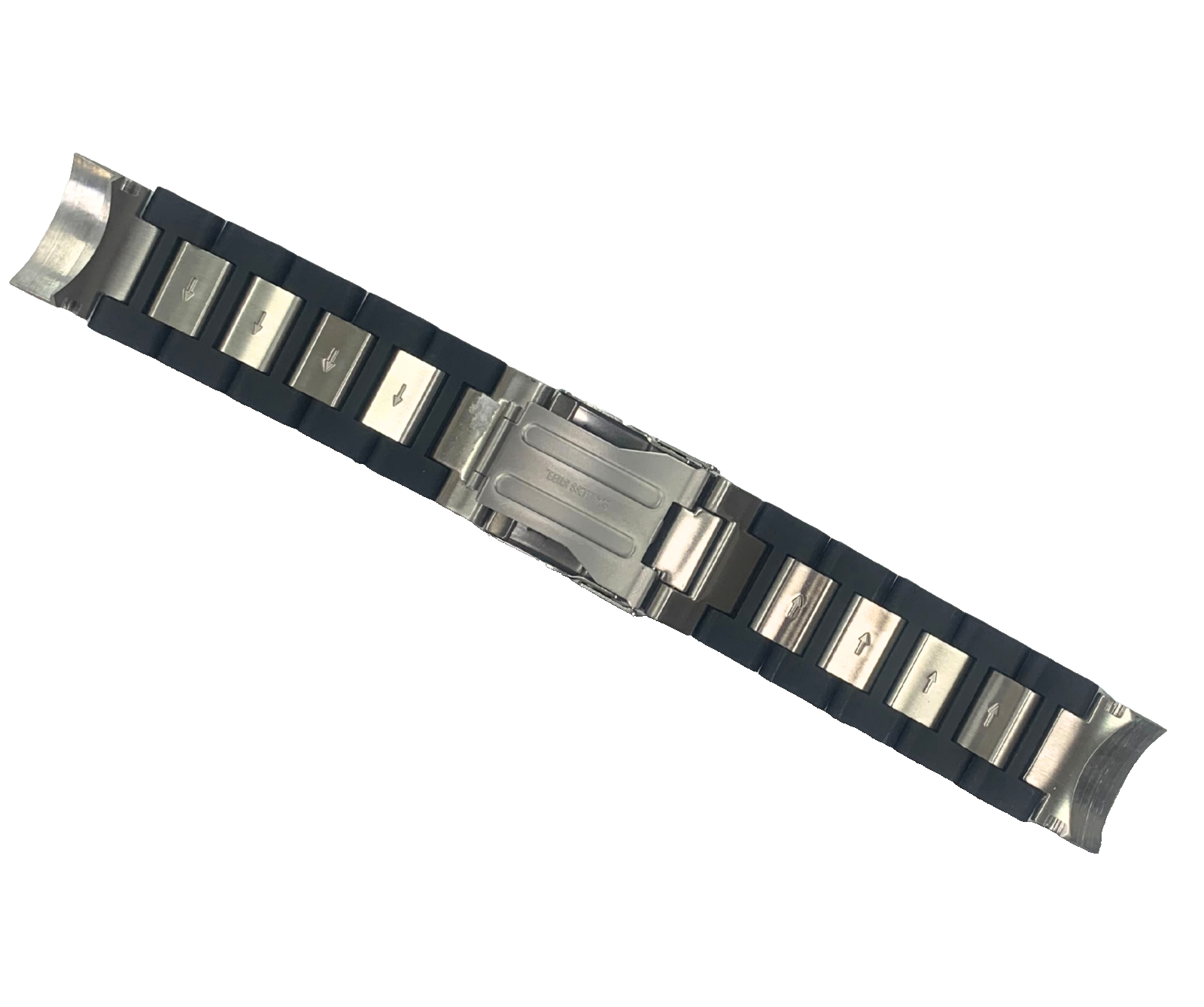 Original Invicta 33654 - Genuine Watch Band - 26mm Black Silicone Steel [OEM]