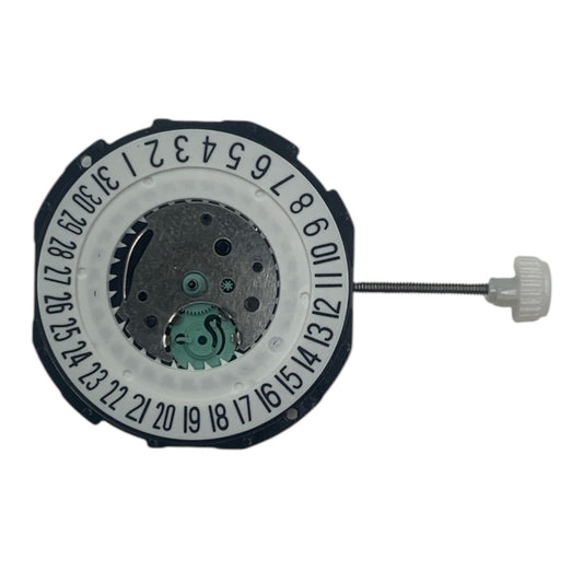 Chinese Mechanical Watch Movement SL28, 3 Hands, Calendar Position at 3