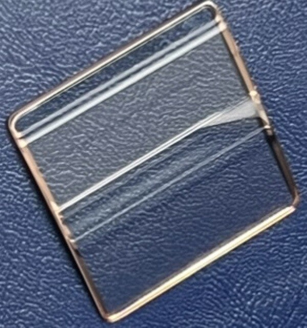 Watch Replacement Crystal Sapphire D. Dome Fit Cartier 30.3.x29.1x2.25MM