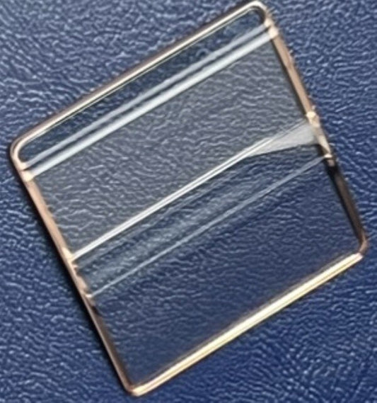 Watch Replacement Crystal Sapphire D. Dome Fit Cartier 30.3.x29.1x2.25MM