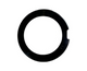 Mineral Crystals Rado D.Dome Black Trim (23.0×2.8×0.85)mm