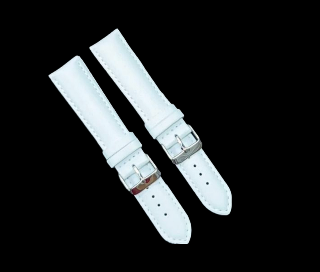 Premium Quality Watch Bands Stitched Padded Plain Genuine Leather 8-28MM