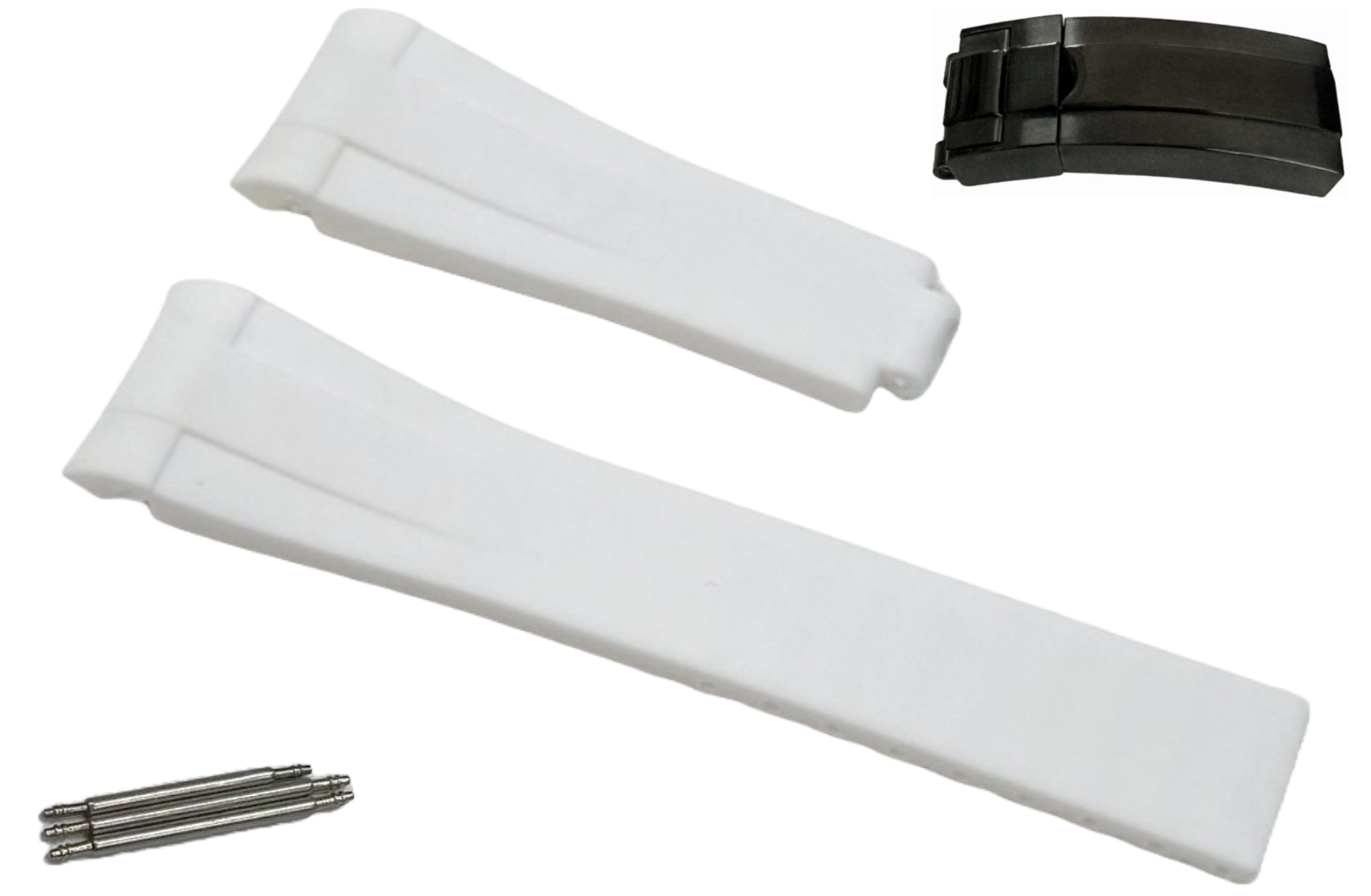 ROLEX WHITE Watch Band 20MM Fits DateJust SUBMARINER GMT DAYTONA EXPLORER