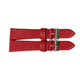 SET OF 2 Quality WATCH BAND GENUINE LEATHER LIZARD GRAIN SIZES 12MM-22MM