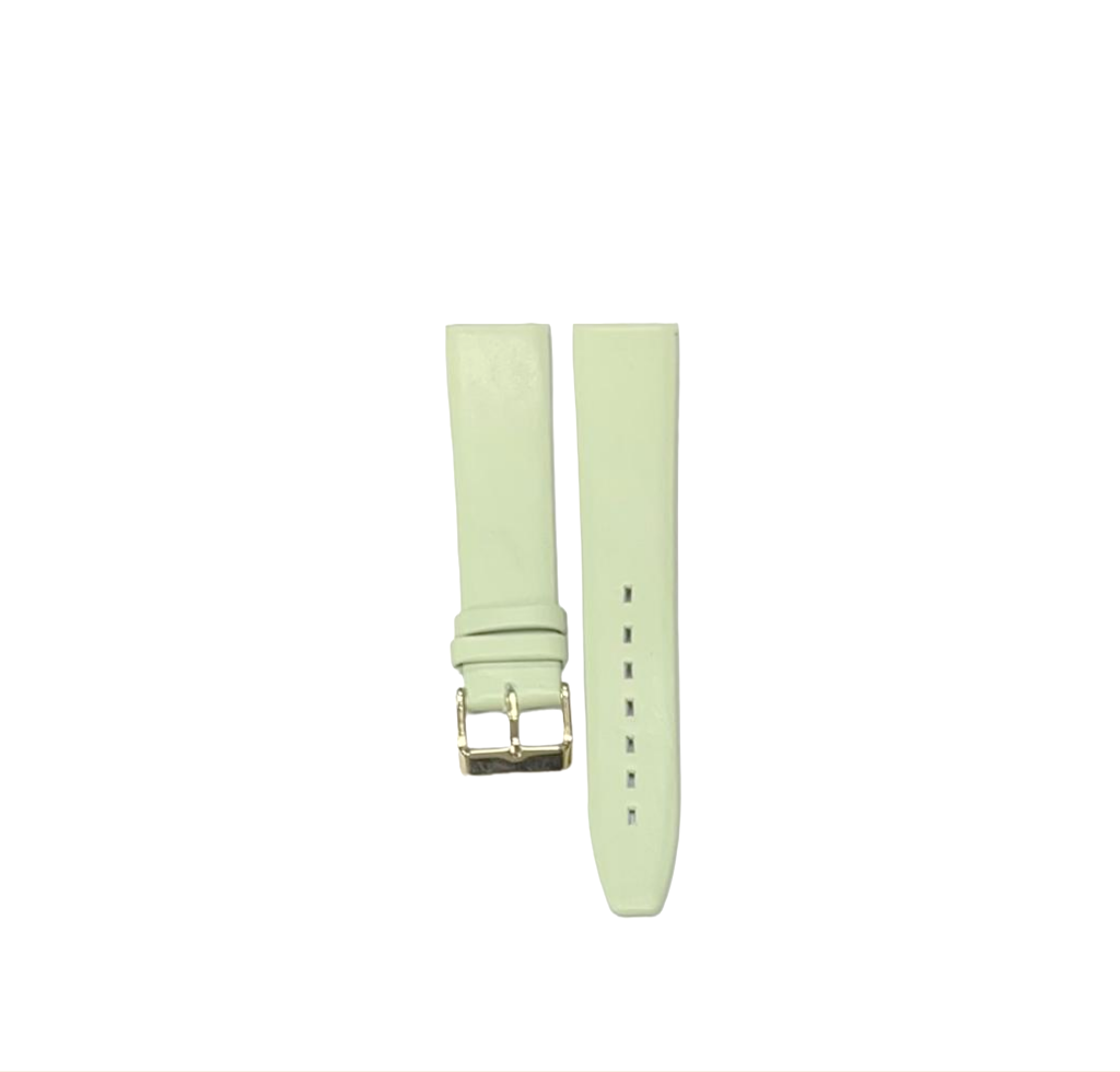 High Quality Watch Bands Flat Genuine Leather Plain 18-20mm