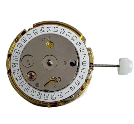 Chinese Automatic Watch Movement DG4813 3H, Date at 3:00 Overall Height 6.2mm