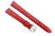 12mm Red Designer Alligator Genuine Leather Watch Strap Band